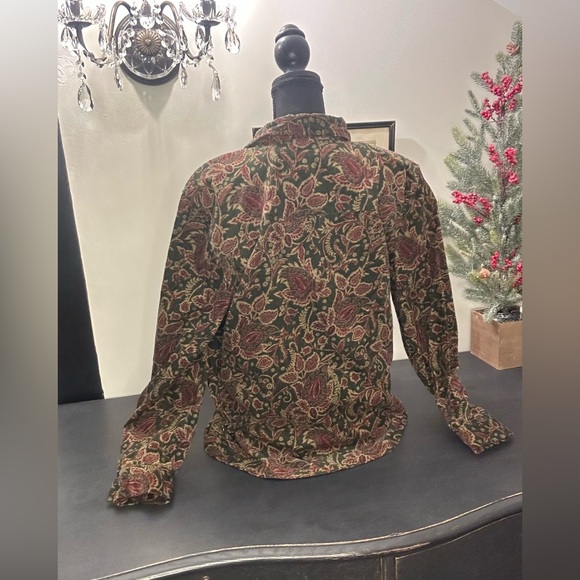 Vintage 2004 corduroy paisley jacket - Picture 5 of 11